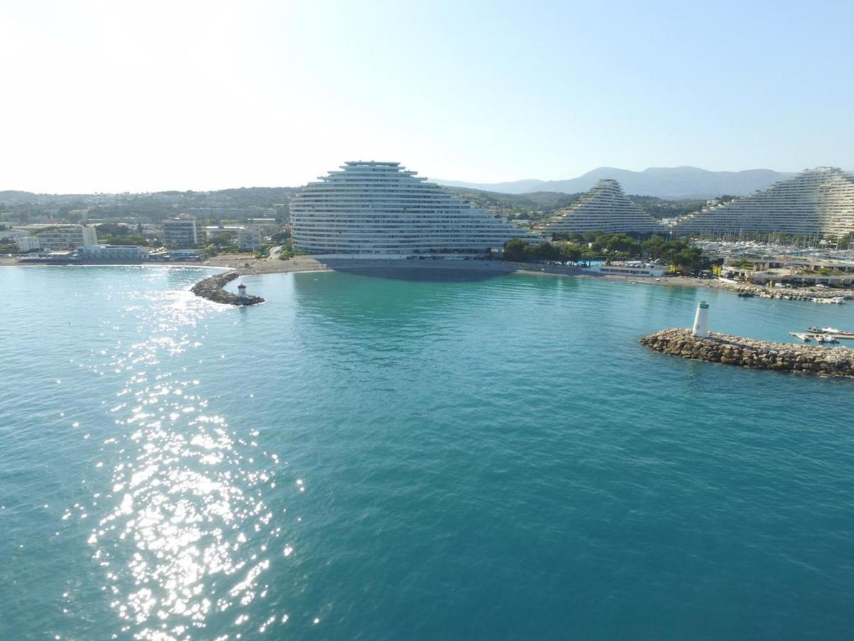 Studio Renove En Bord De Mer Avec Terrasse, Parking Et Wifi A Villeneuve-Loubet - Fr-1-252A-29 外观 照片